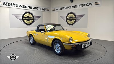 Lot 676 - 1976 TRIUMPH SPITFIRE