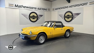 Lot 676 - 1976 TRIUMPH SPITFIRE