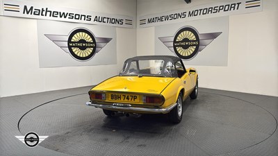 Lot 676 - 1976 TRIUMPH SPITFIRE