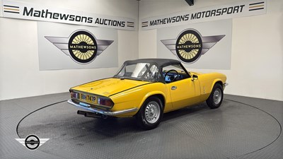 Lot 676 - 1976 TRIUMPH SPITFIRE