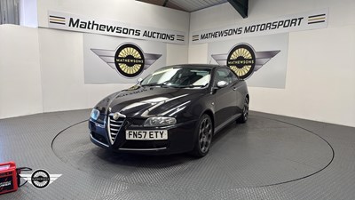 Lot 85 - 2007 ALFA ROMEO GT BLACKLINE JTS