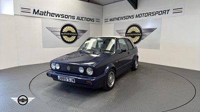 Lot 743 - 1991 VOLKSWAGEN GOLF CLIPPER CABRIO