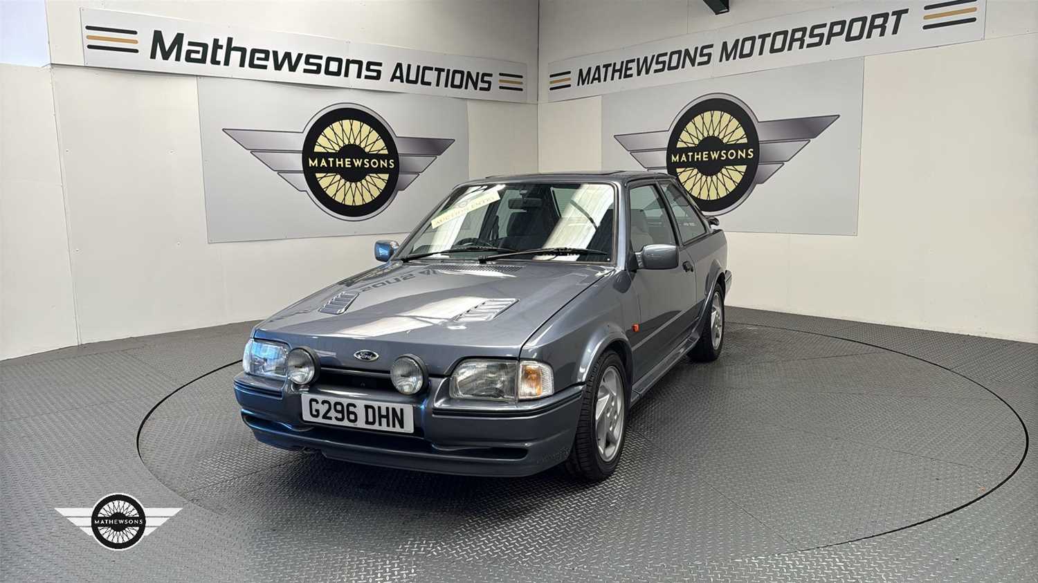 Lot 346 - 1990 FORD ESCORT RS TURBO