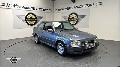 Lot 346 - 1990 FORD ESCORT RS TURBO