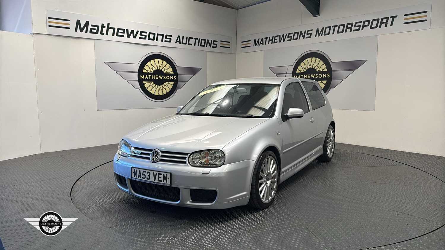 Lot 600 - 2003 VOLKSWAGEN GOLF R32