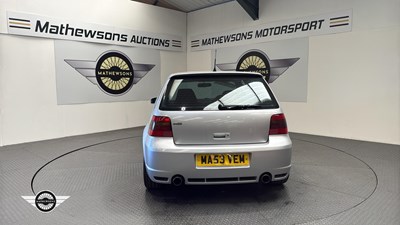 Lot 600 - 2003 VOLKSWAGEN GOLF R32