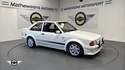 Lot 890 - 1986 FORD ESCORT RS TURBO