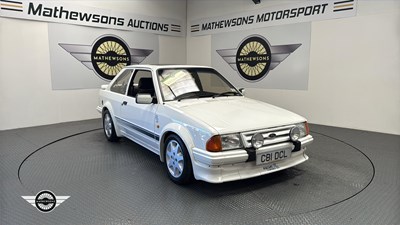 Lot 890 - 1986 FORD ESCORT RS TURBO