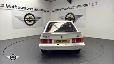 Lot 890 - 1986 FORD ESCORT RS TURBO