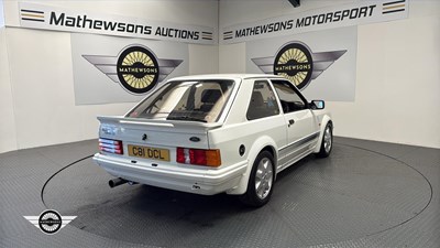 Lot 890 - 1986 FORD ESCORT RS TURBO