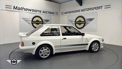 Lot 890 - 1986 FORD ESCORT RS TURBO