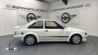 Lot 890 - 1986 FORD ESCORT RS TURBO