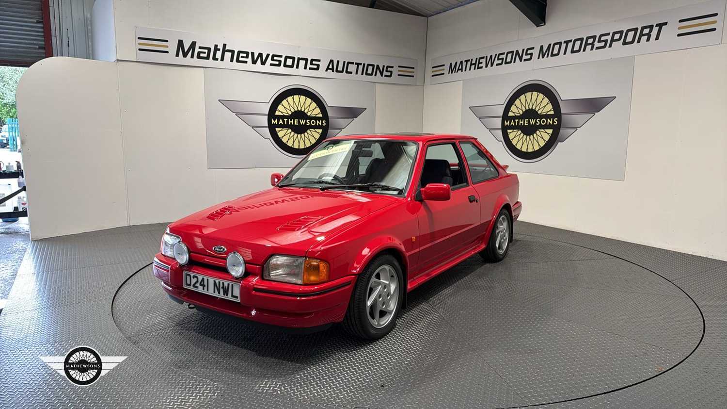 Lot 6 - 1987 FORD ESCORT RS TURBO