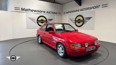 Lot 6 - 1987 FORD ESCORT RS TURBO
