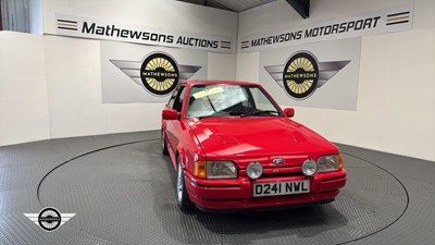 Lot 6 - 1987 FORD ESCORT RS TURBO