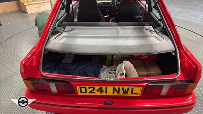 Lot 6 - 1987 FORD ESCORT RS TURBO