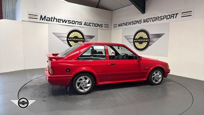 Lot 6 - 1987 FORD ESCORT RS TURBO