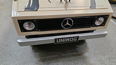 Lot 1 - TOYLANDER UNIMOG WITH TOWN & COUNTRY TRAILER