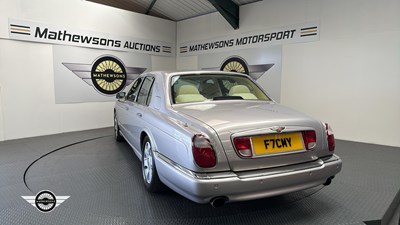 Lot 650 - 1999 BENTLEY ARNAGE RED LABEL AUTO