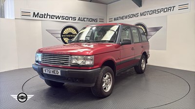 Lot 773 - 1999 LAND ROVER RANGEROVER 2.5 DT AUTO