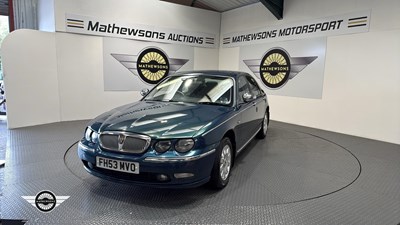 Lot 739 - 2003 ROVER 75 CONNOISSEUR CDTI