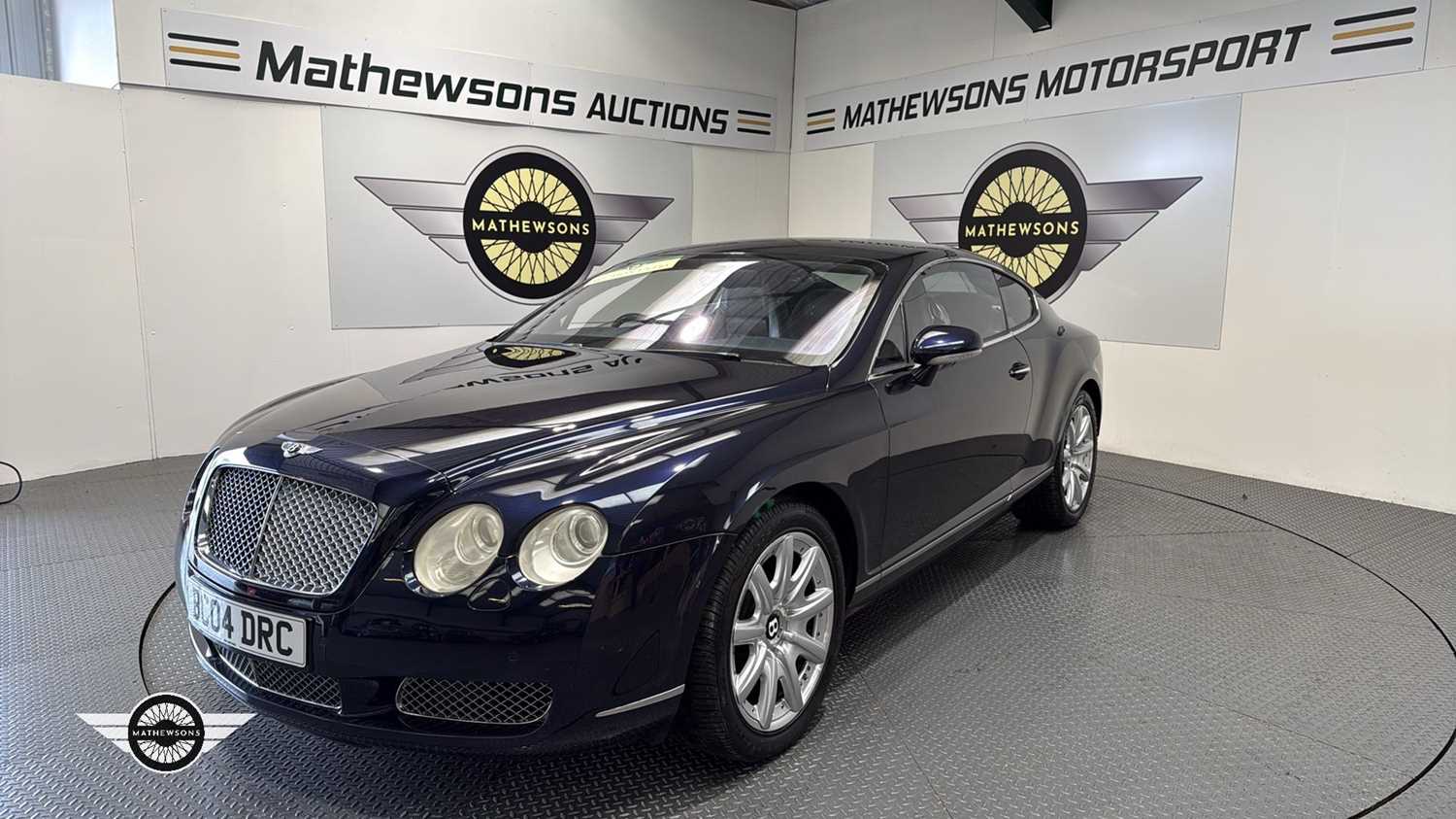 Lot 738 - 2004 BENTLEY CONTINENTAL GT AUTO