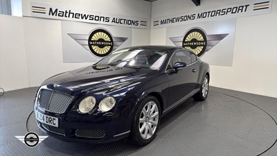 Lot 738 - 2004 BENTLEY CONTINENTAL GT AUTO