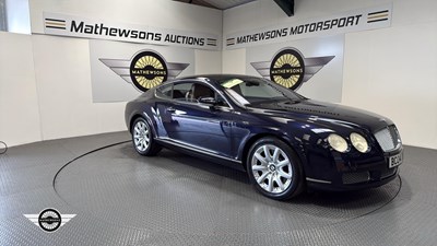 Lot 738 - 2004 BENTLEY CONTINENTAL GT AUTO