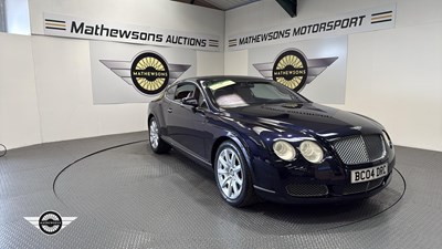 Lot 738 - 2004 BENTLEY CONTINENTAL GT AUTO