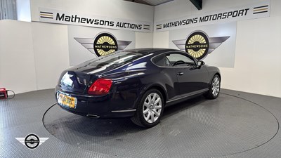 Lot 738 - 2004 BENTLEY CONTINENTAL GT AUTO