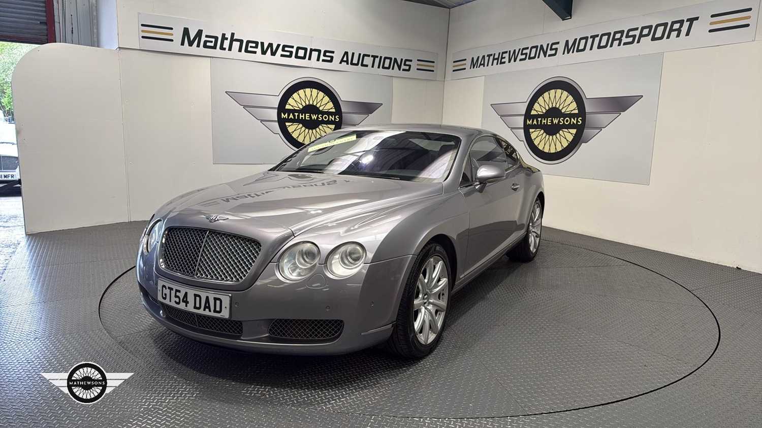 Lot 888 - 2004 BENTLEY CONTINENTAL GT AUTO