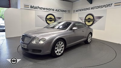 Lot 888 - 2004 BENTLEY CONTINENTAL GT AUTO