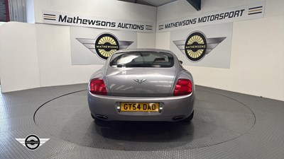 Lot 888 - 2004 BENTLEY CONTINENTAL GT AUTO