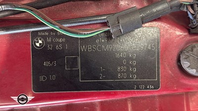 Lot 768 - 2000 BMW M COUPE