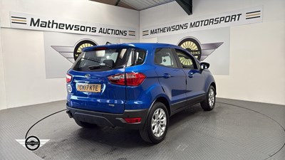 Lot 698 - 2017 FORD ECOSPORT ZETEC TURBO