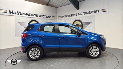Lot 698 - 2017 FORD ECOSPORT ZETEC TURBO
