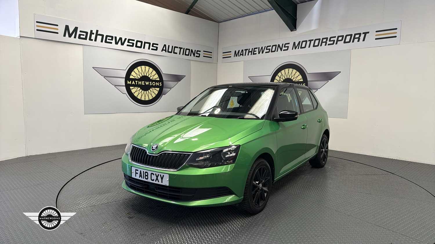 Lot 14 - 2018 SKODA FABIA COLOUR EDITION MPI