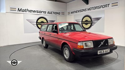 Lot 20 - 1991 VOLVO 240