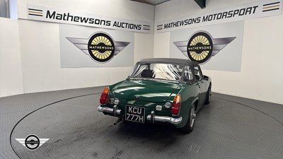 Lot 848 - 1970 MG MIDGET