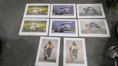 Lot 203 - SELECTION OF BARRY SHEENE & MICK GRANT PRINTS APPROX 25" X 18"
