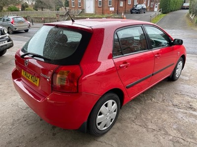 Lot 11 - 2002 TOYOTA COROLLA T2 VVTI