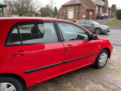 Lot 11 - 2002 TOYOTA COROLLA T2 VVTI