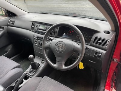 Lot 11 - 2002 TOYOTA COROLLA T2 VVTI