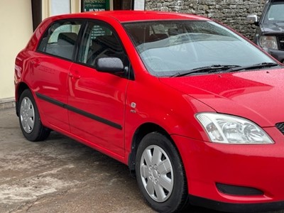 Lot 11 - 2002 TOYOTA COROLLA T2 VVTI