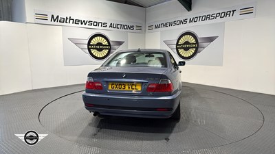Lot 180 - 2003 BMW 318 CI