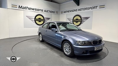 Lot 180 - 2003 BMW 318 CI