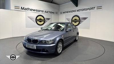 Lot 180 - 2003 BMW 318 CI