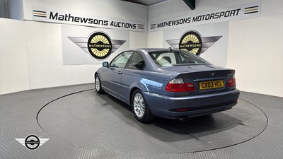 Lot 180 - 2003 BMW 318 CI