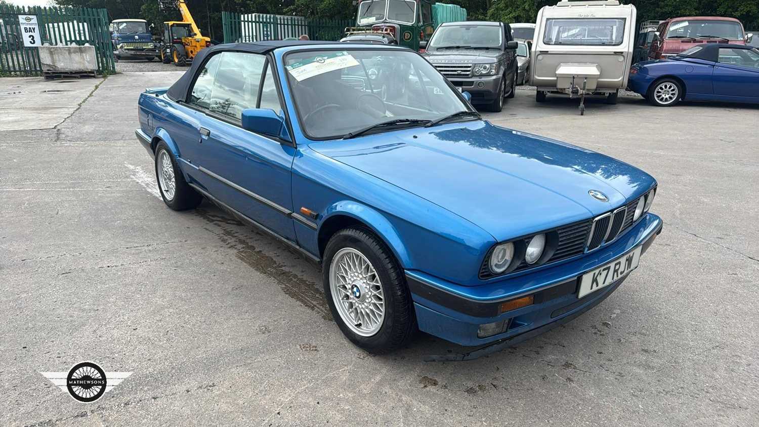 Lot 230 - 1992 BMW 318 I CONVERTIBLE