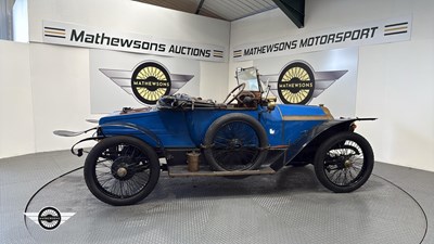 Lot 290 - 1912 LORRAINE DIETRICH SLF TORPEDO SPYDER